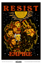 Load image into Gallery viewer, 'Resist Empire' - poster by Ebony Watkins