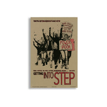 Load image into Gallery viewer, 'Getting Into Step' - poster by Aaron Hughes
