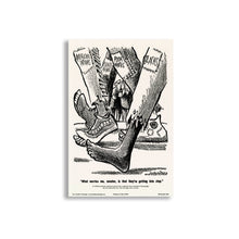 Load image into Gallery viewer, 'Getting Into Step' - poster by Bill Mauldin