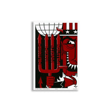 Load image into Gallery viewer, 'Uncle Sam / Four Evils' - poster by Eric J. Garcia