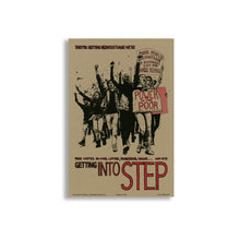 Load image into Gallery viewer, &#39;Getting Into Step&#39; - poster by Aaron Hughes
